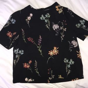ZARA FLORAL TOP